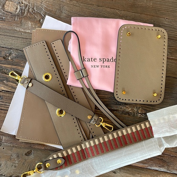 The Totery Handbags - The Totery Shibuya DIY soft sided‎ dust bag bucket kit w/crossbody strap NWT